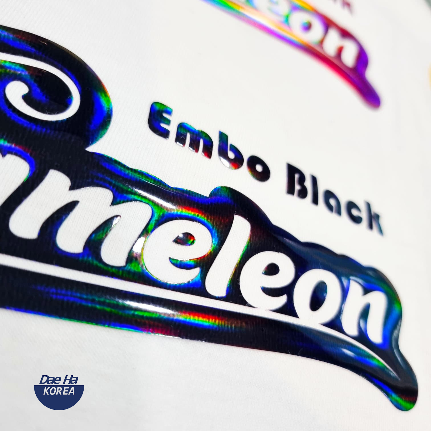 Dae Ha Chamaleon Embo | Black | Ancho 20"