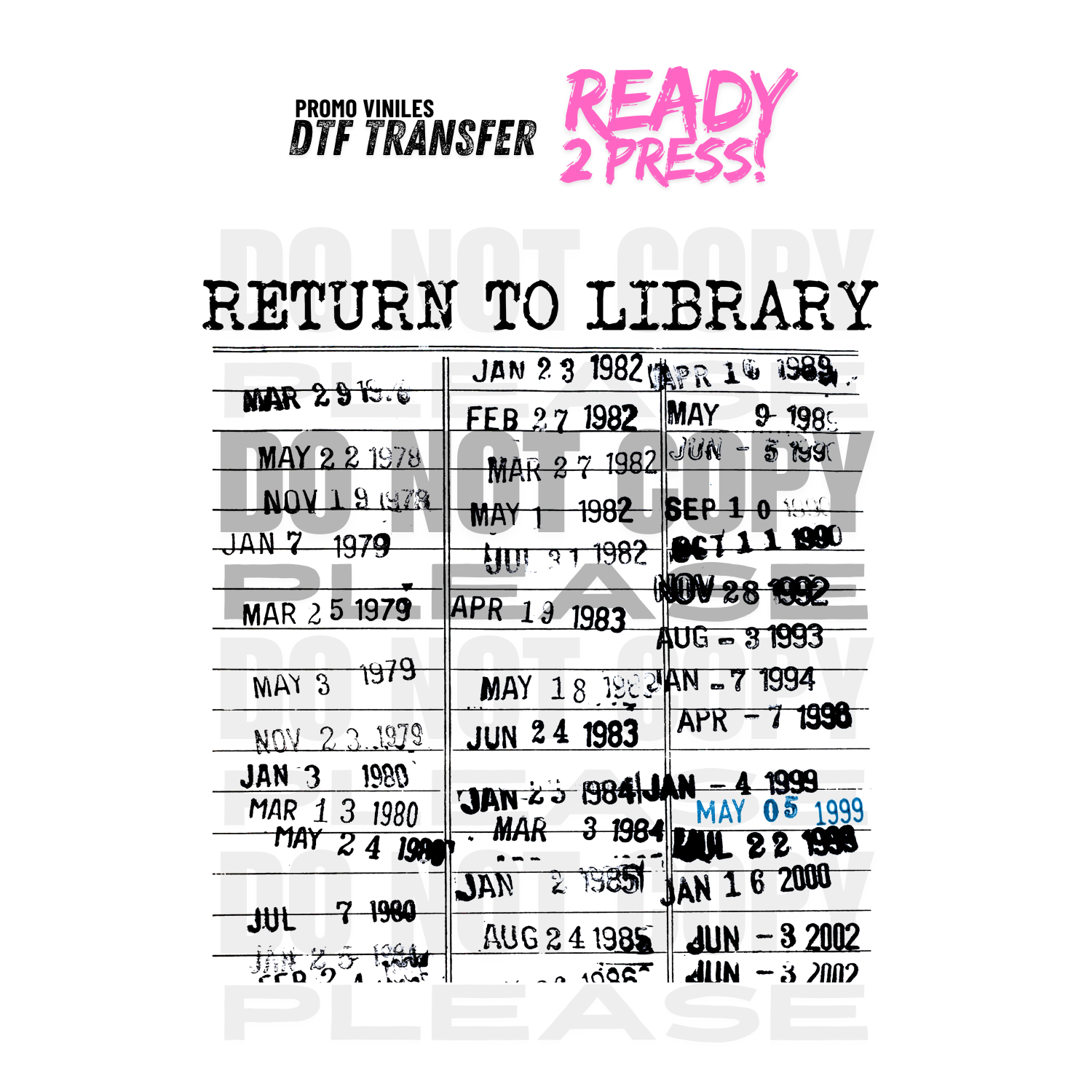 DTF Transfers | Return to Library