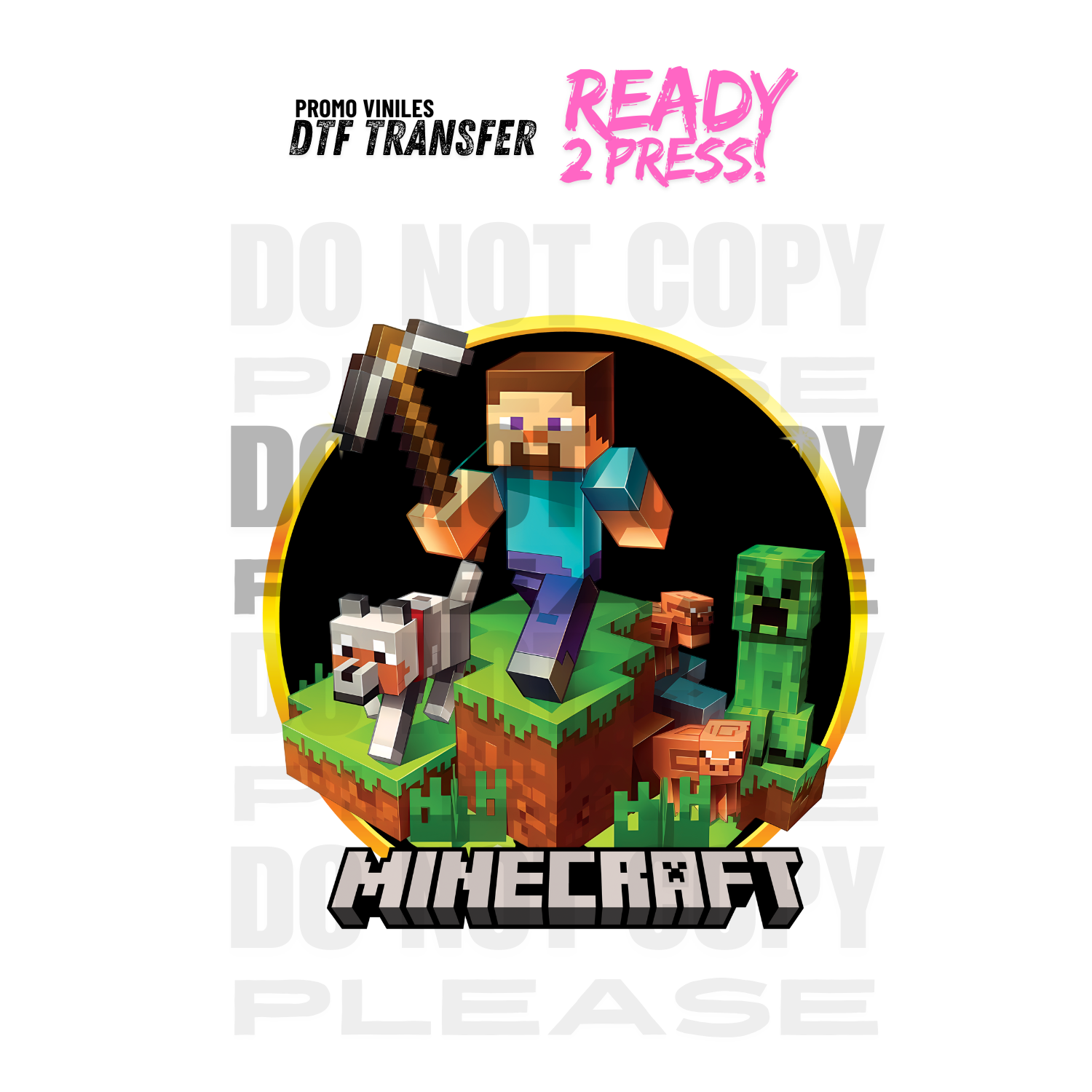 DTF Transfers | MineCRFT2