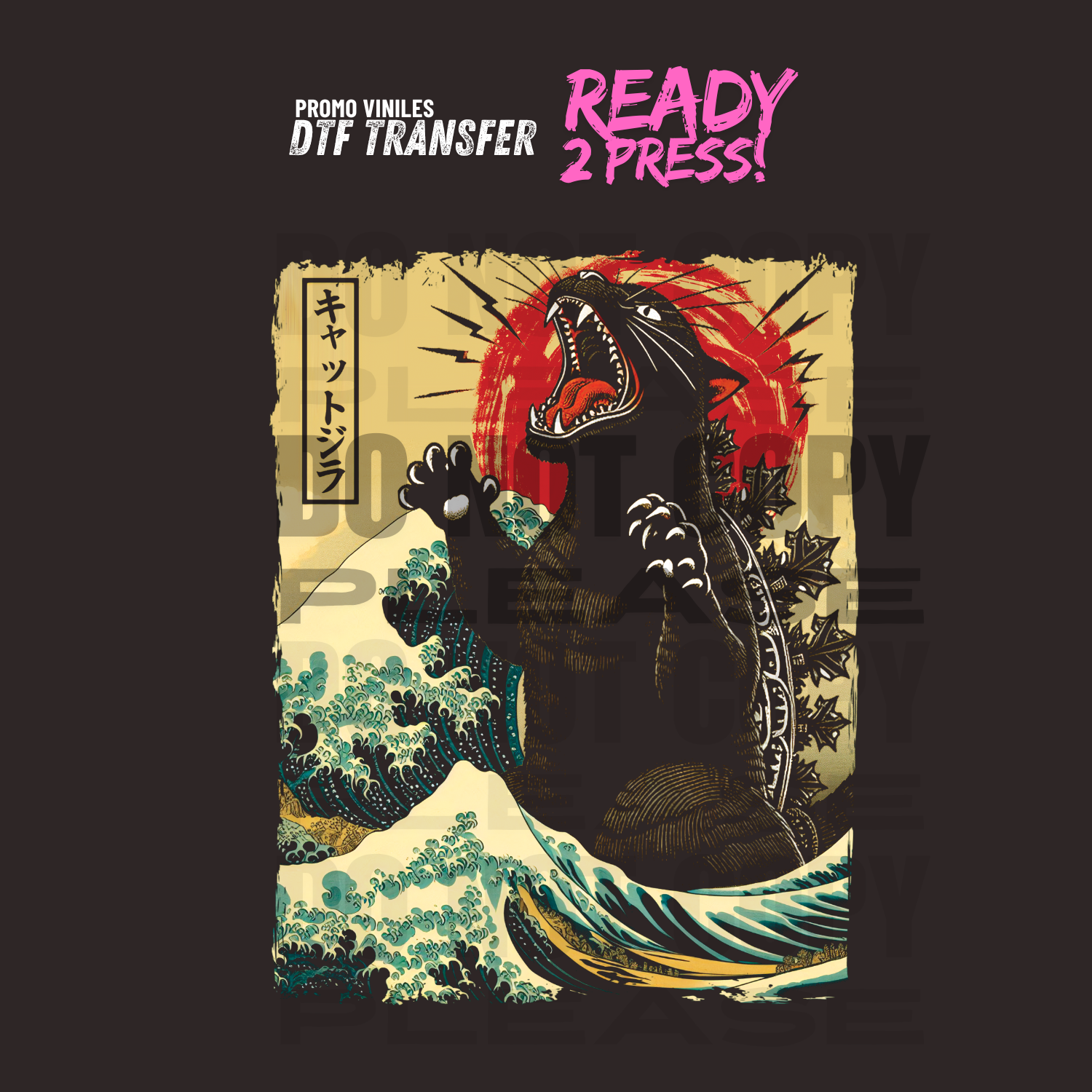 DTF Transfers | Sea Cat