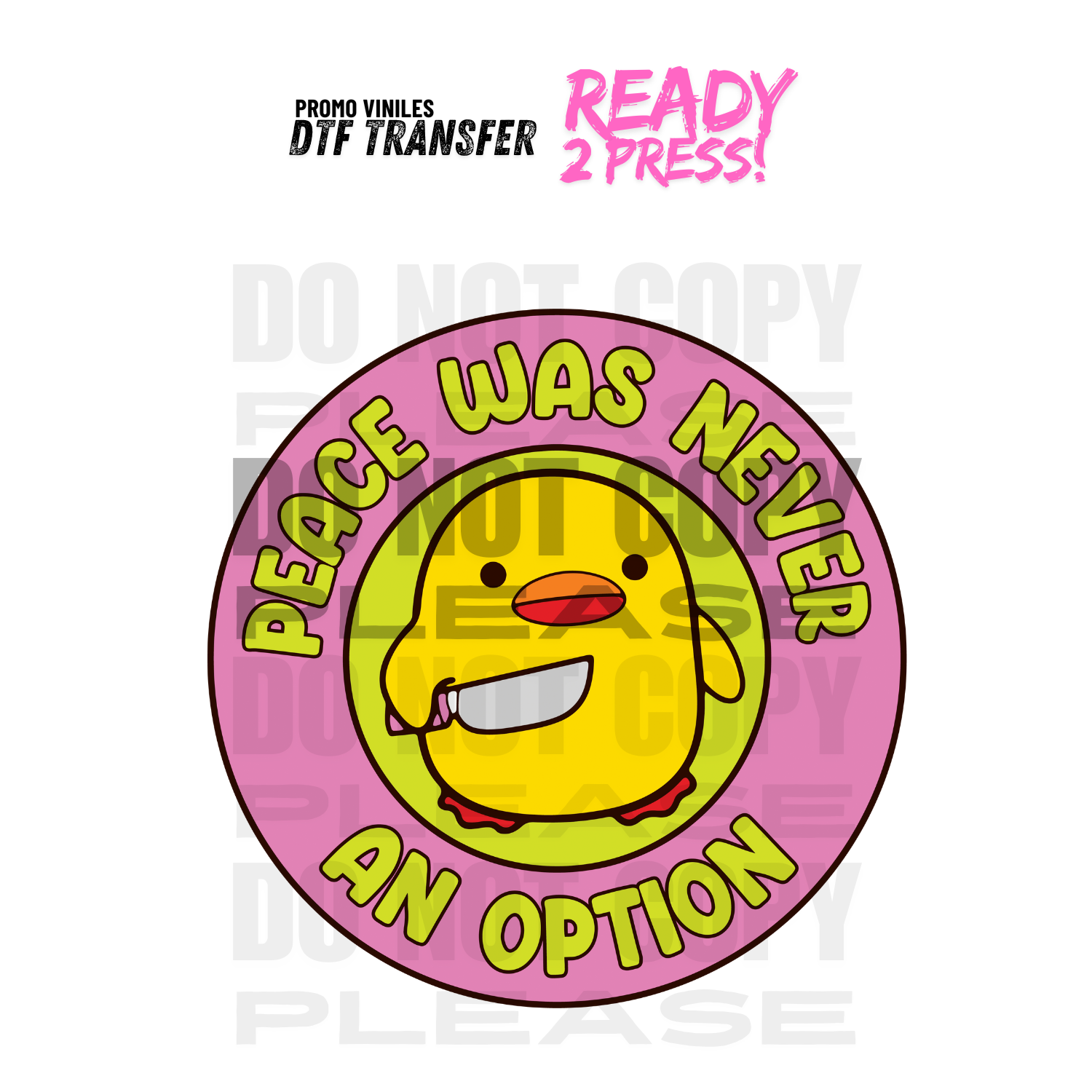 DTF Transfers | Was Never an Option