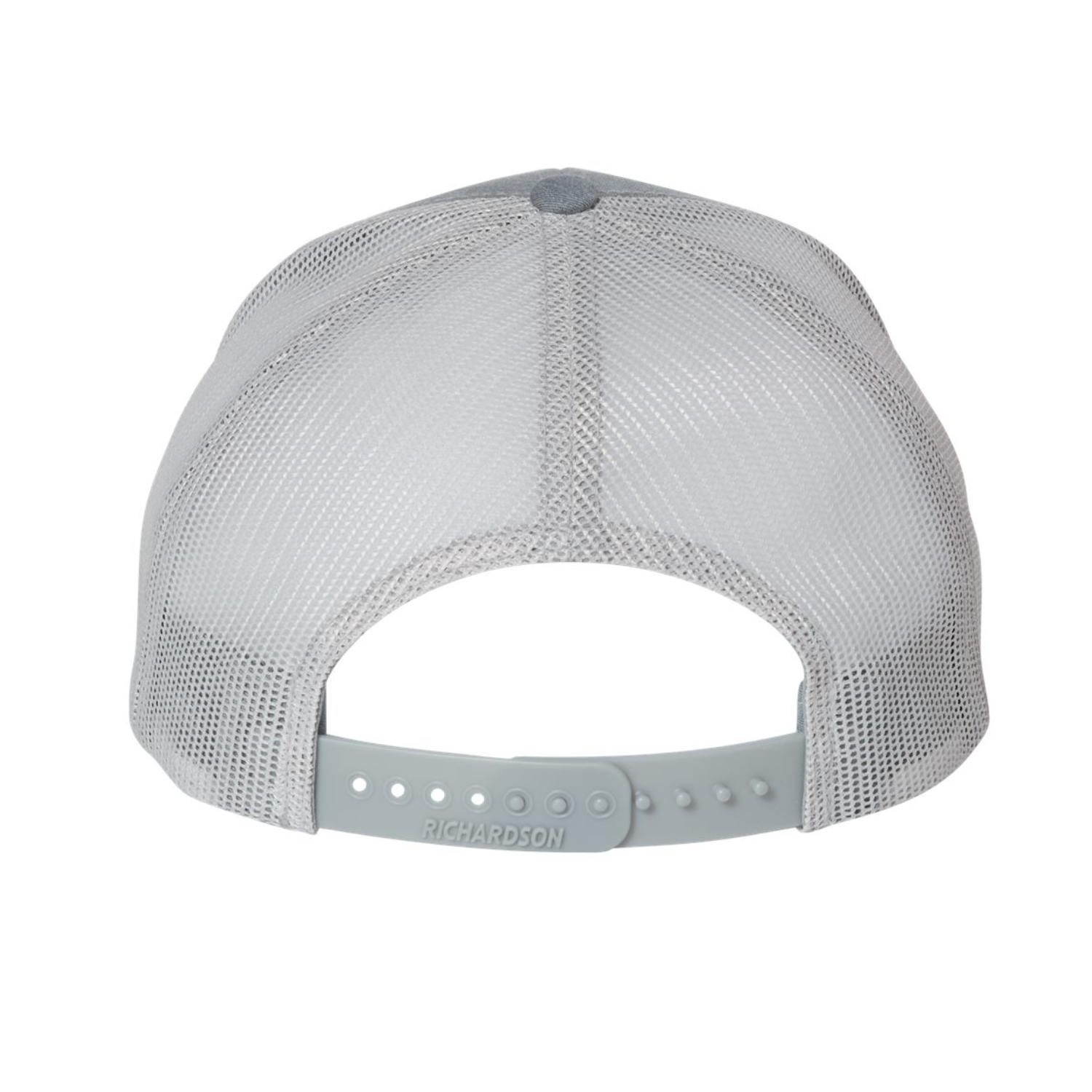 Richardson 112 | Adjustable Snapback Trucker Cap | Heather Grey/ Light Grey