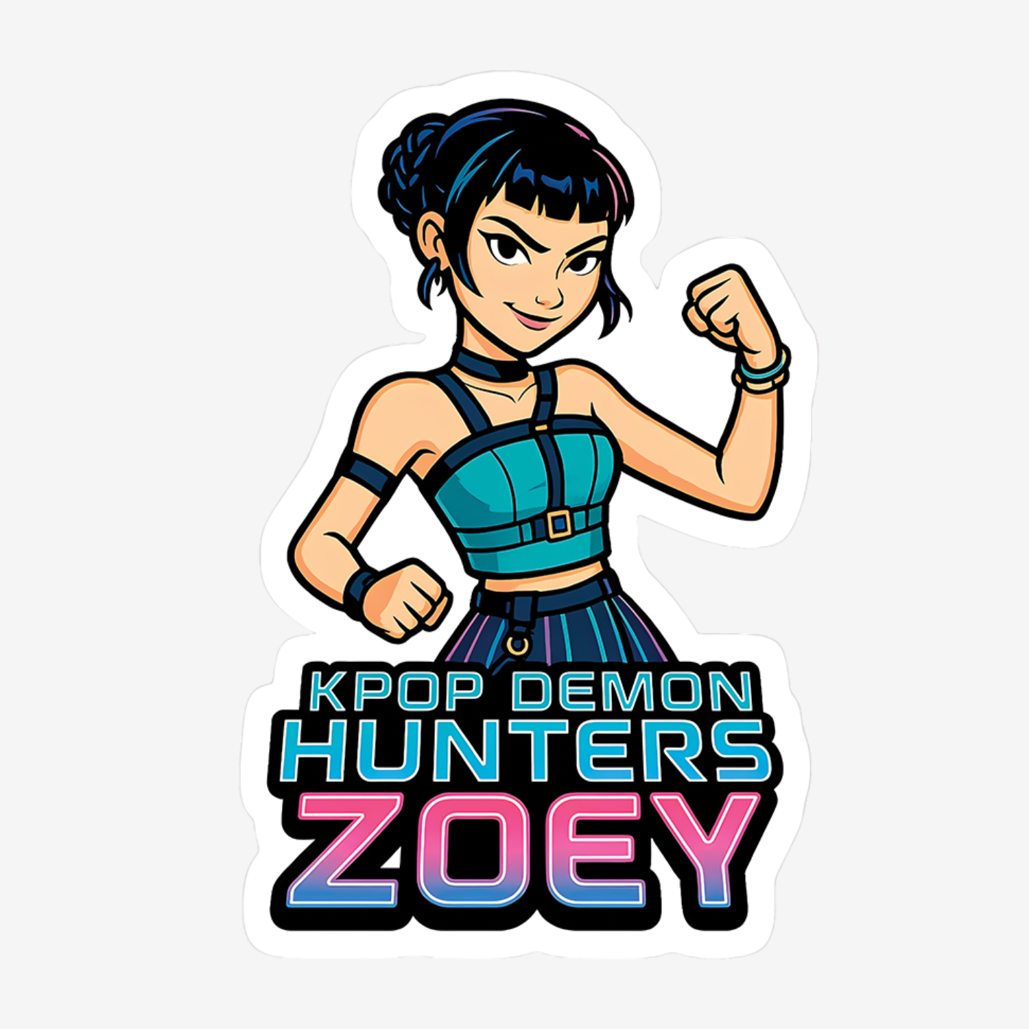 UV DTF Mini Stickers | Zoey Kpop