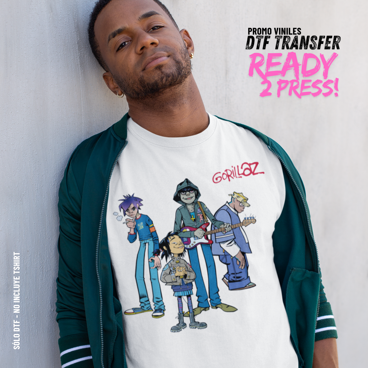 DTF Transfers | Gorillaz