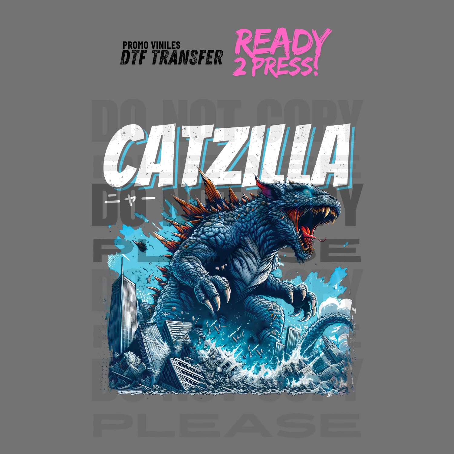 DTF Transfers | Blue Zilla