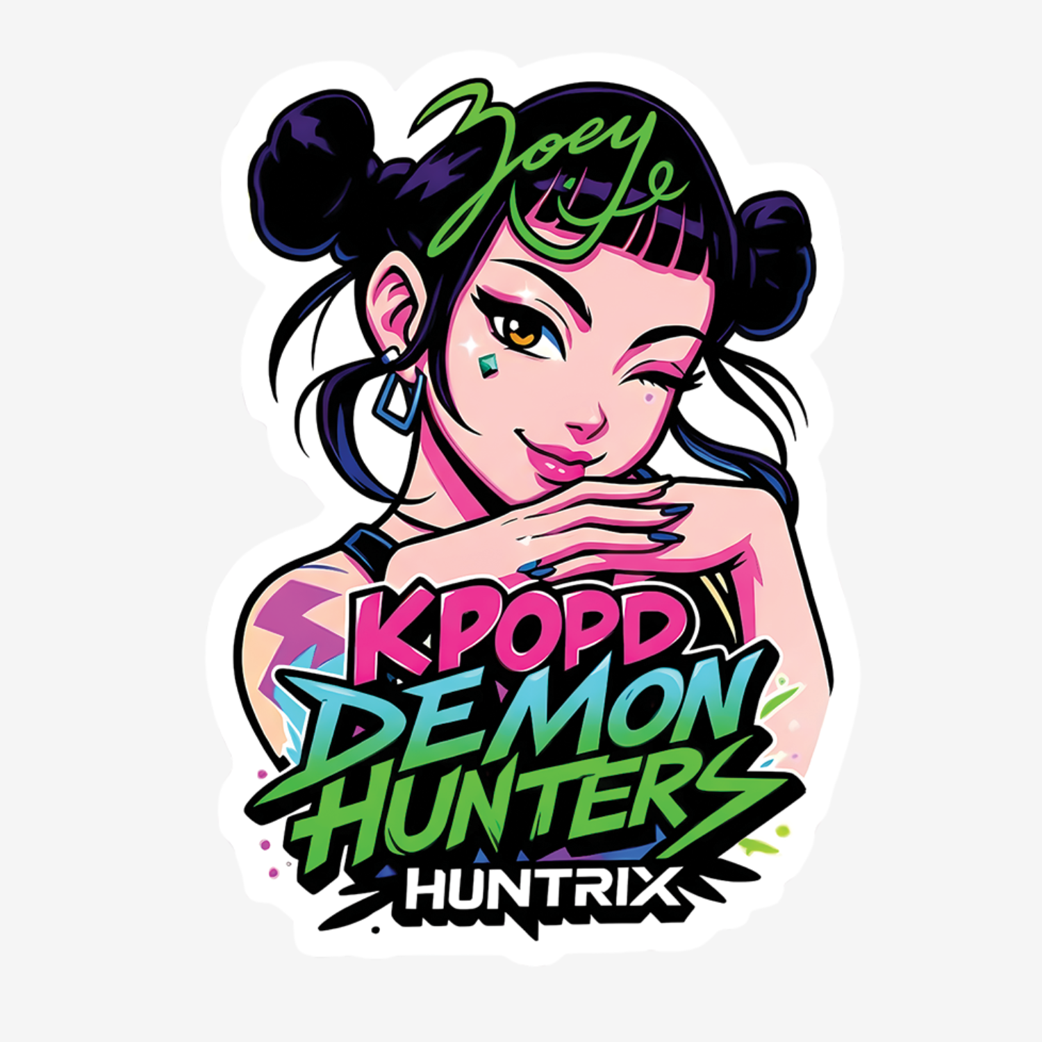 UV DTF Mini Stickers | Zoey