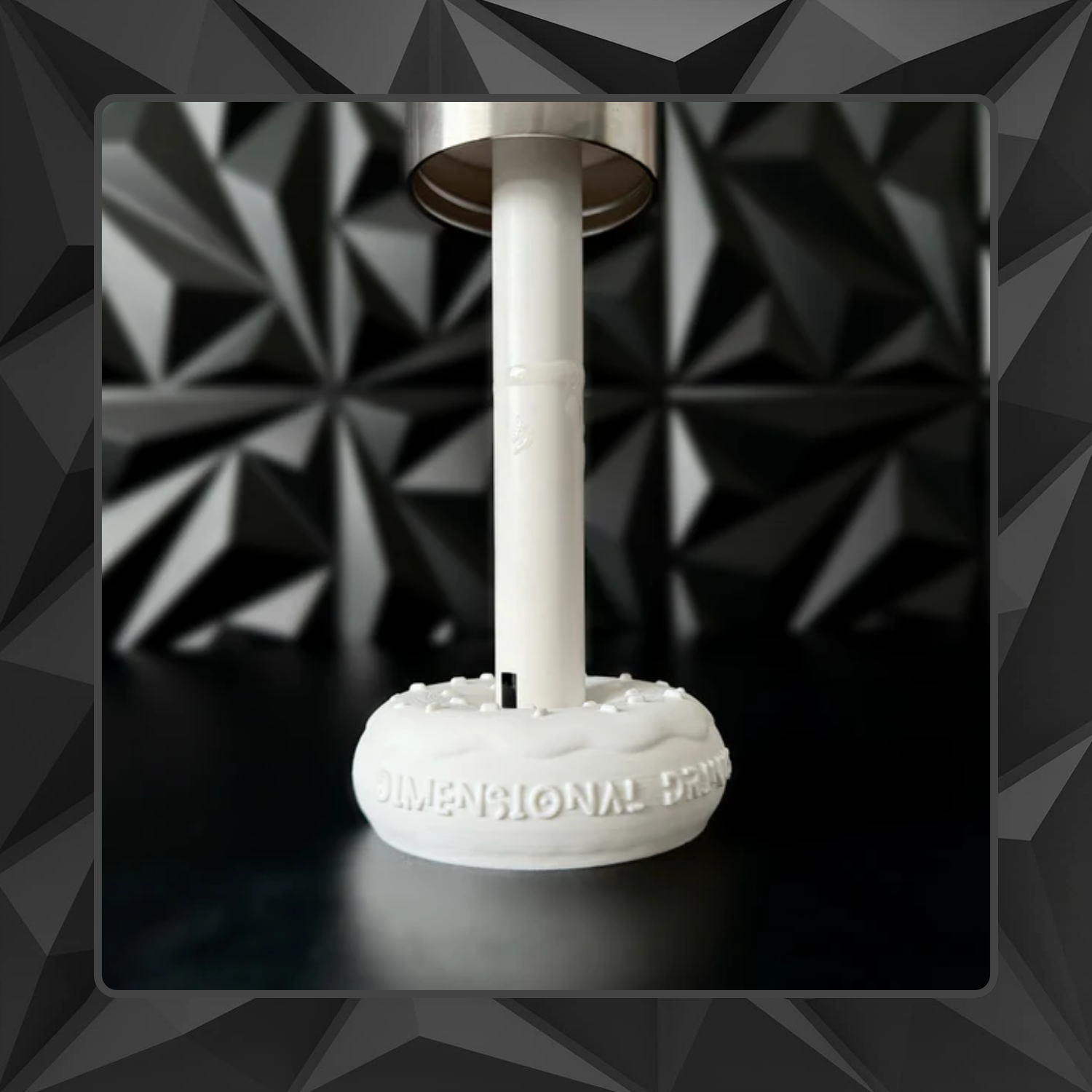 Dimensional Drinks | Donut Tumbler Arm Stand