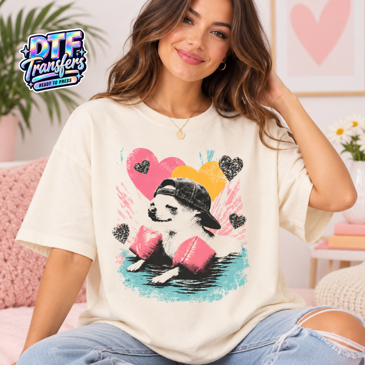 DTF Transfers | Pool Party Rollita
