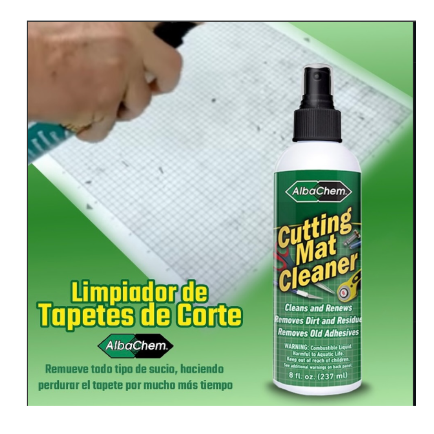 AlbaChem 1035 | Cutting Mat Cleaner | 8oz