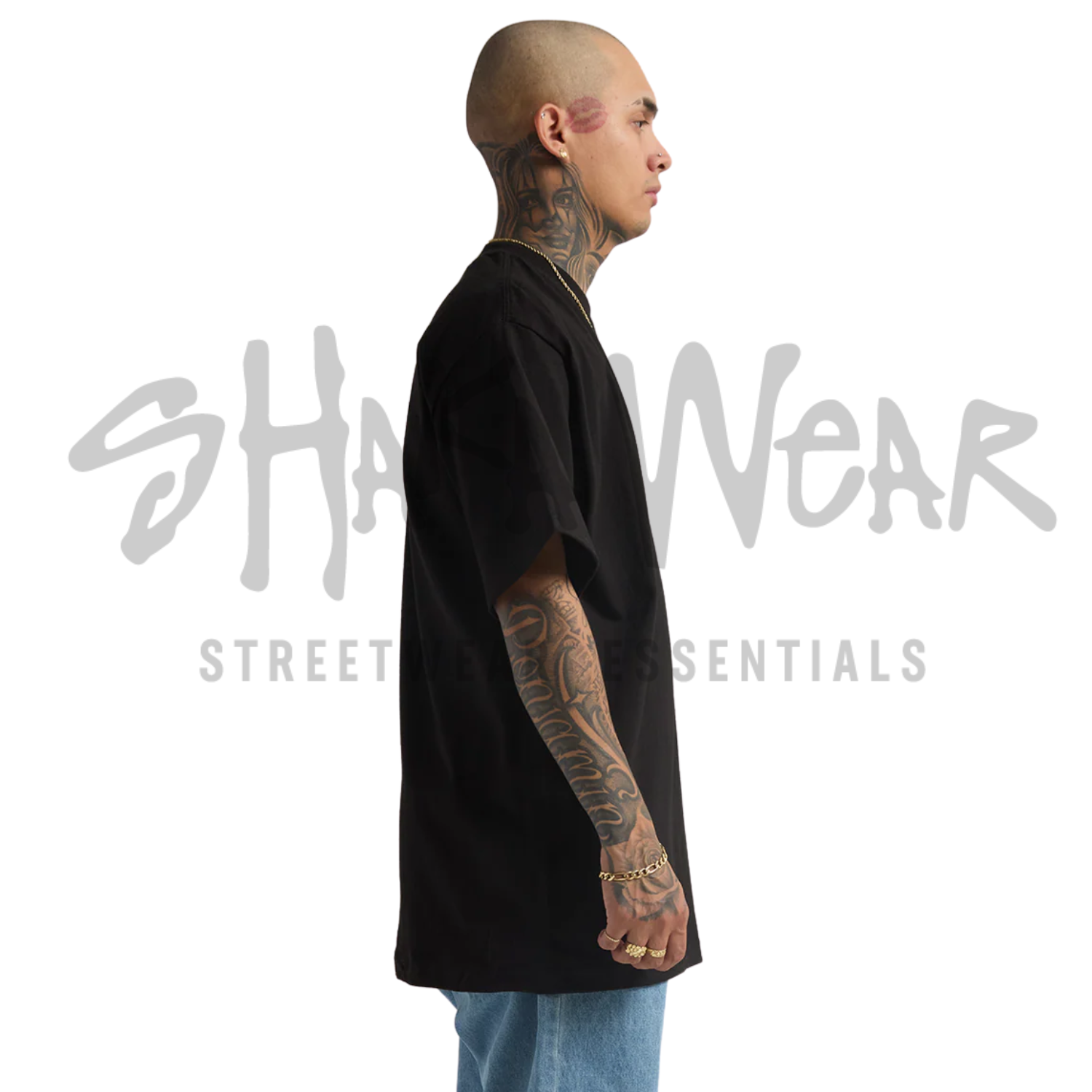 Shaka Wear Max Heavyweight Short Sleeve | Black | 7.5 oz