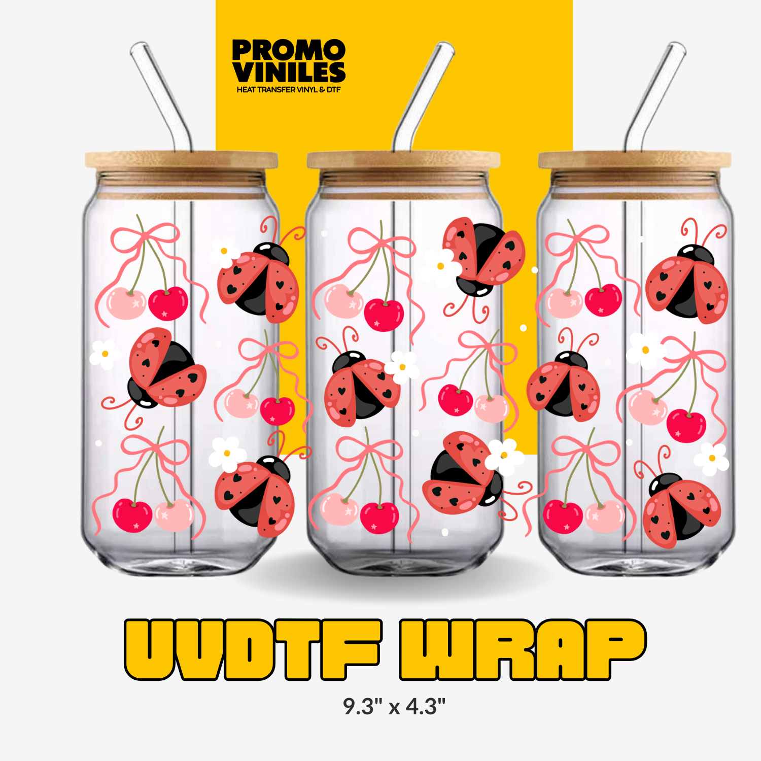 UV DTF Wrap | LadyBug