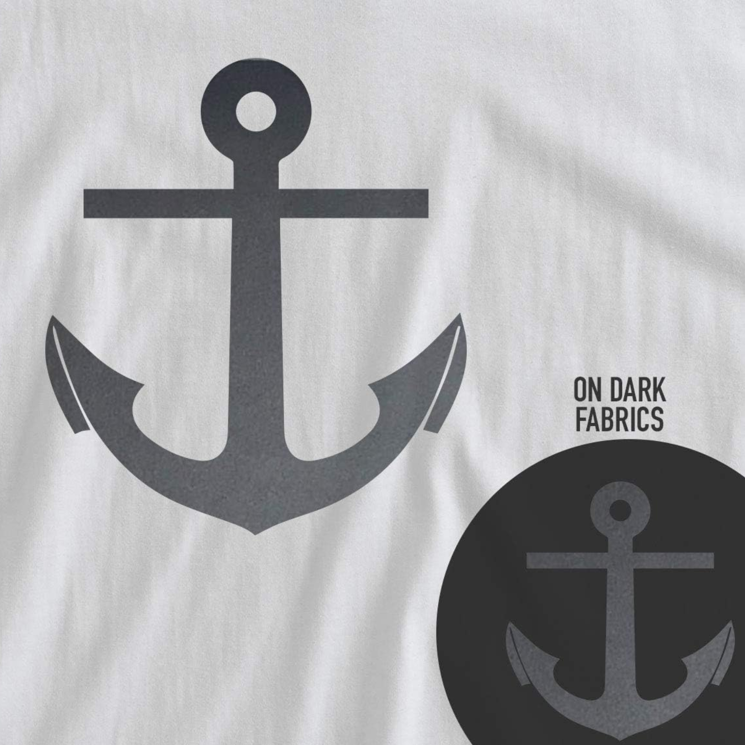 Siser StripFlock Pro® Vinil Textil Térmico | Gris Oscuro | Anthracite | Ancho 12"