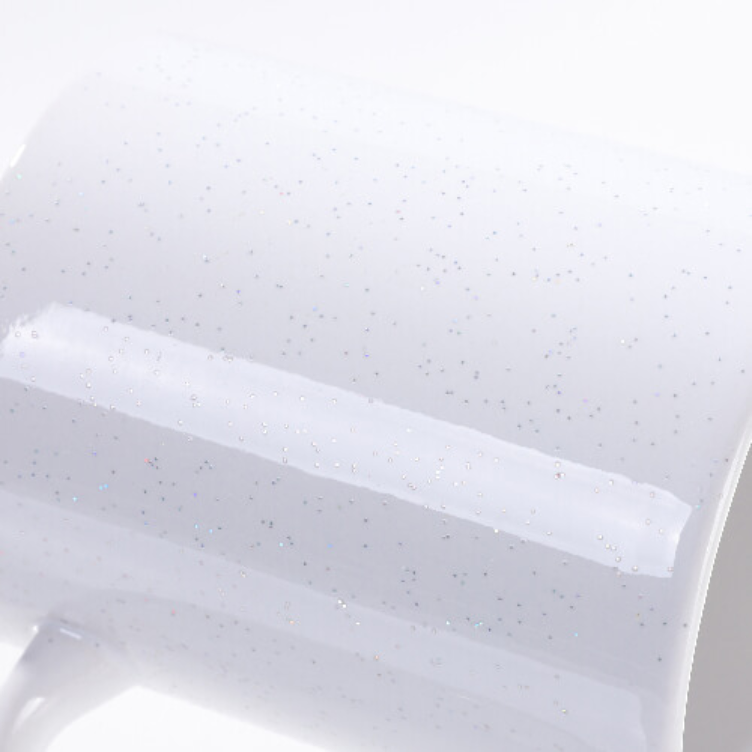 Taza de Cerámica Starsky | Blanca Glossy con escarcha | 11oz