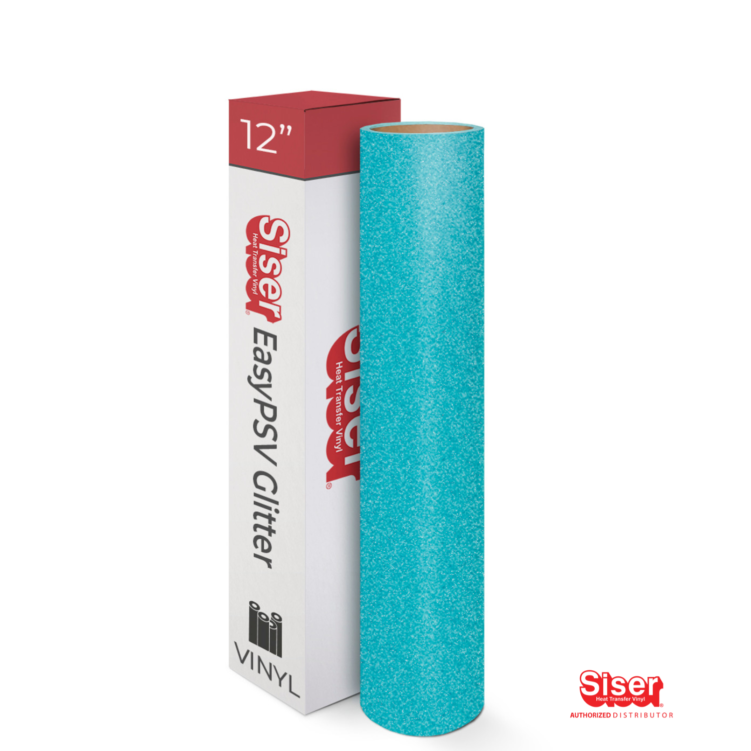 Siser - Vinil Adhesivo | Permanent Easy PSV Glitter | Sparkling Aqua - Promo Viniles Panamá
