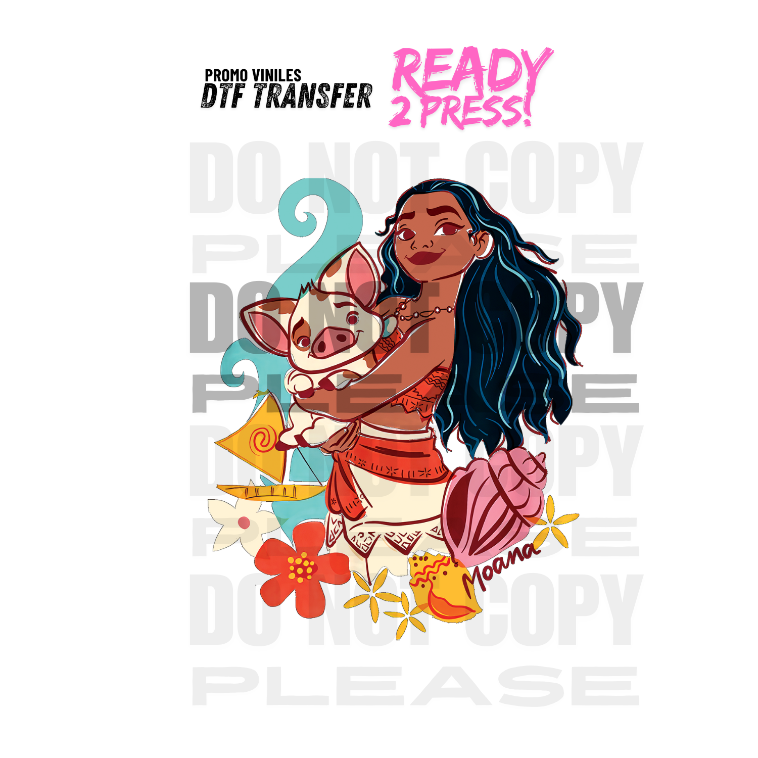 DTF Transfers | Moana Vintage