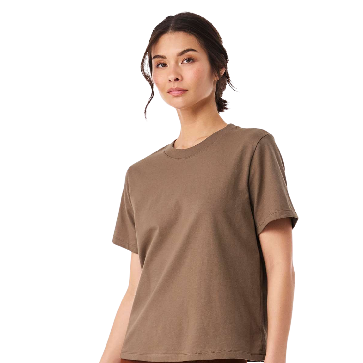 Bella Canvas 6110 Women Heavyweight Oversize Tee | Vintage Brown | 6oz