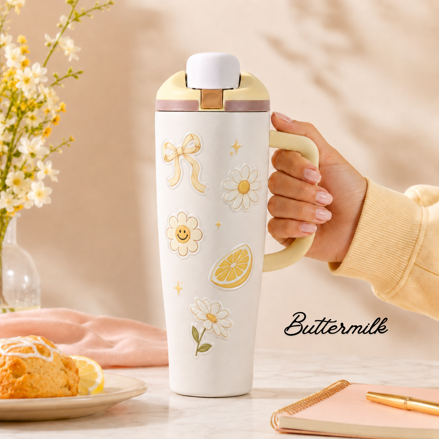 Tumbler 40oz | Owala Style | Acero Inoxidable
