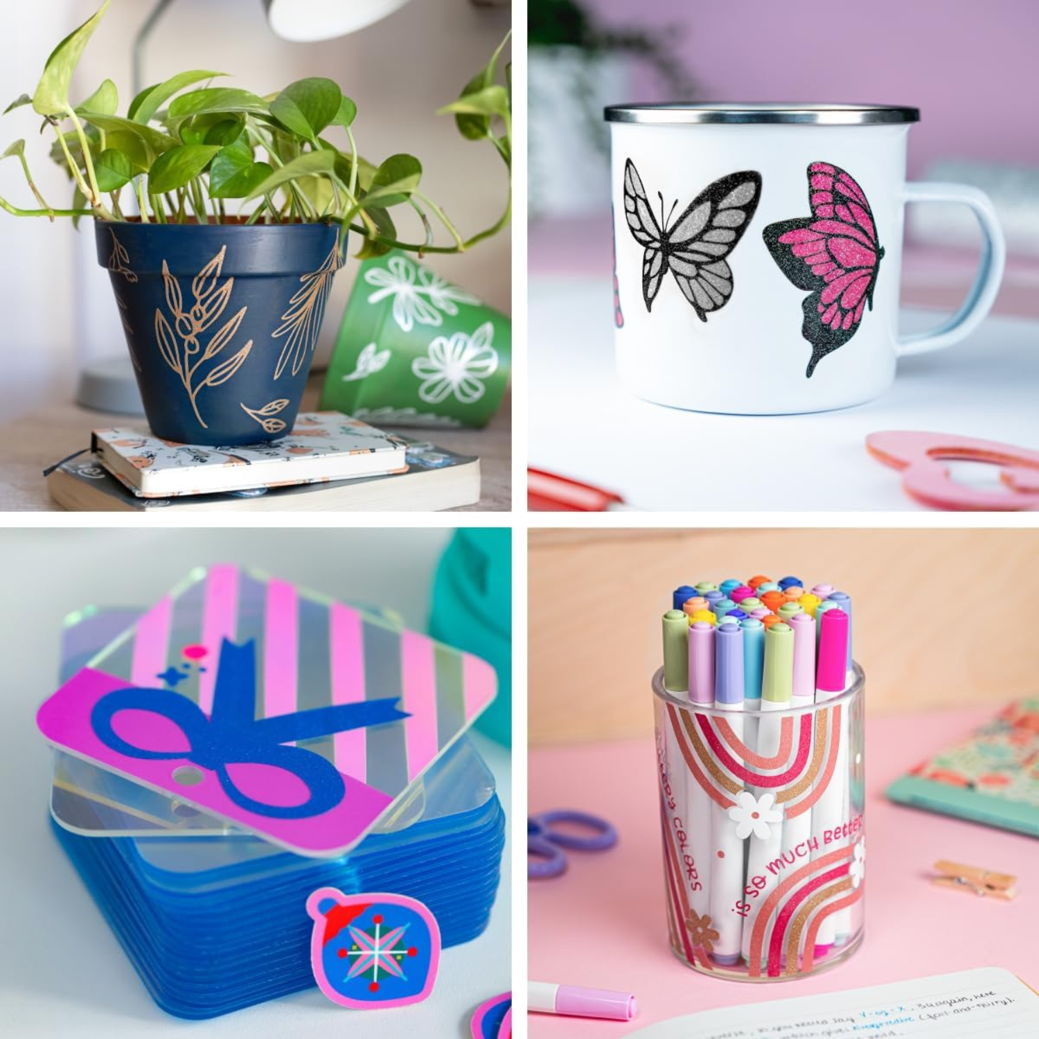 Vinil Adhesivo | EasyPSV® Glitter | Pink Flirt | Ancho 12"