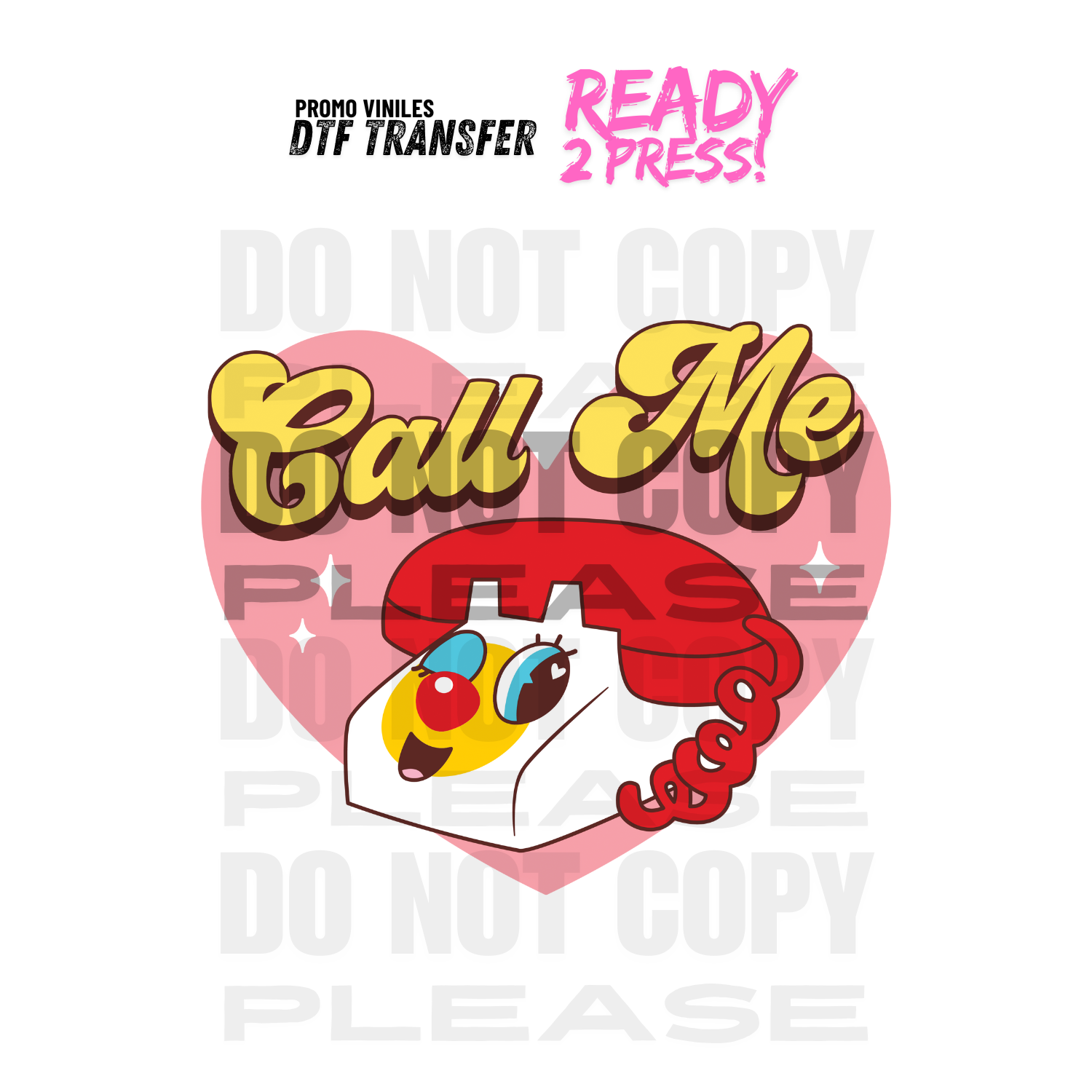 DTF Transfers | Call Me