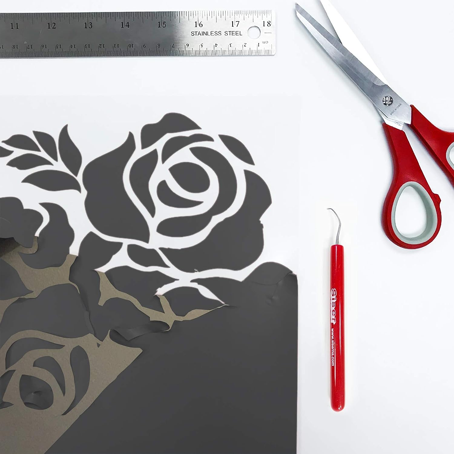 Siser EasyWeed Electric Vinil Textil Térmico | Tungsten | Ancho 12"