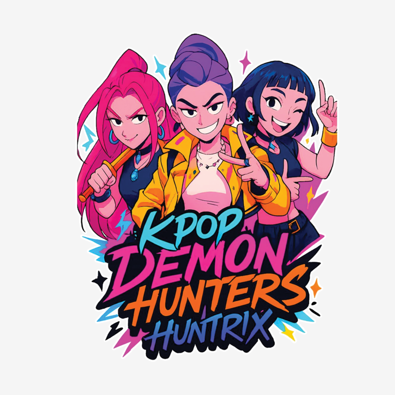 UV DTF Mini Stickers | Huntrix