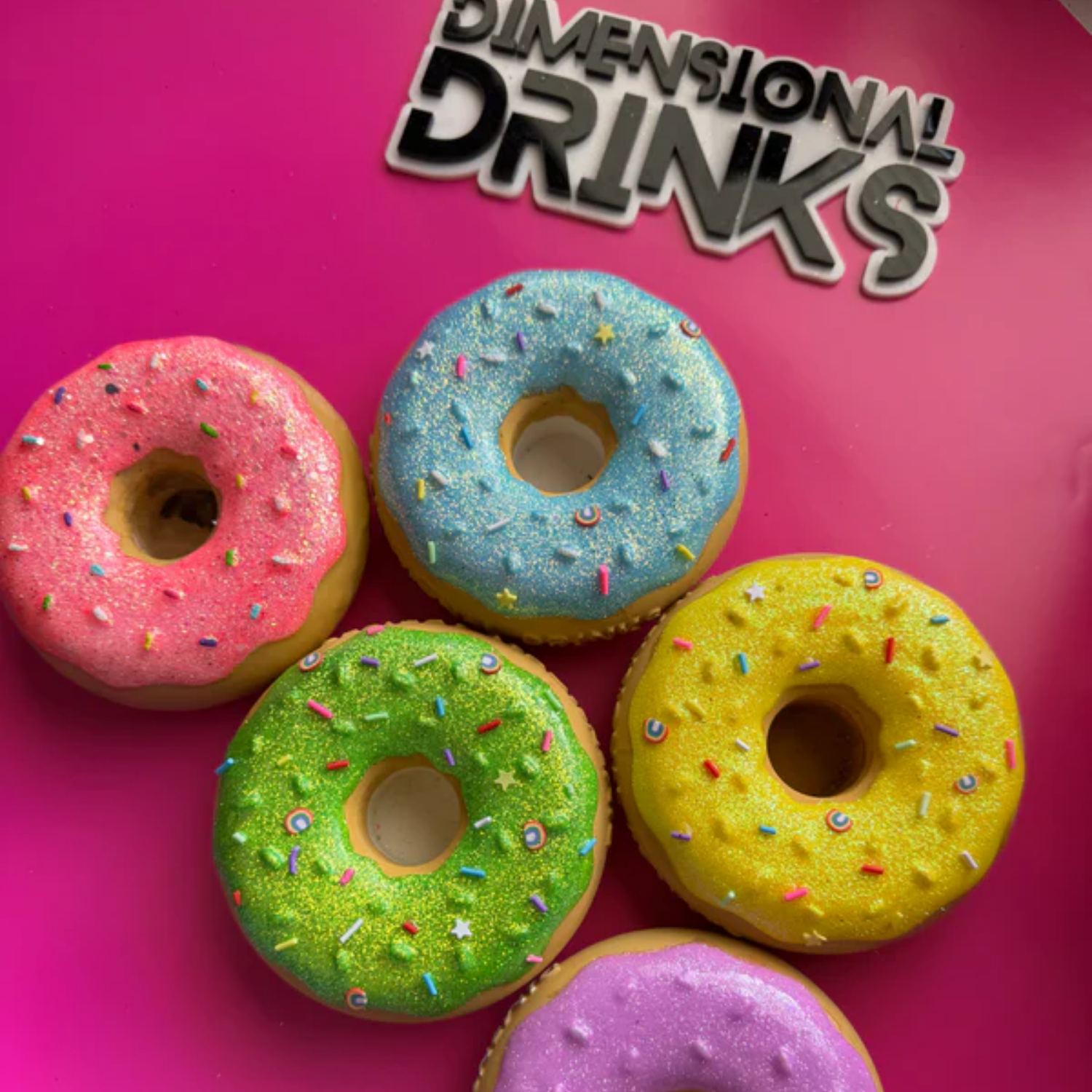 Dimensional Drinks | Donut Tumbler Arm Stand
