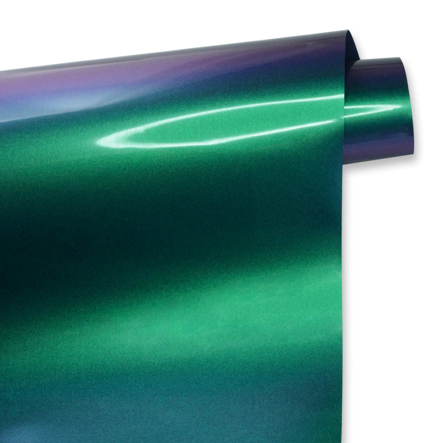 Teckwrap | Vinil Térmico | Purple Charm Green | Ancho 12"