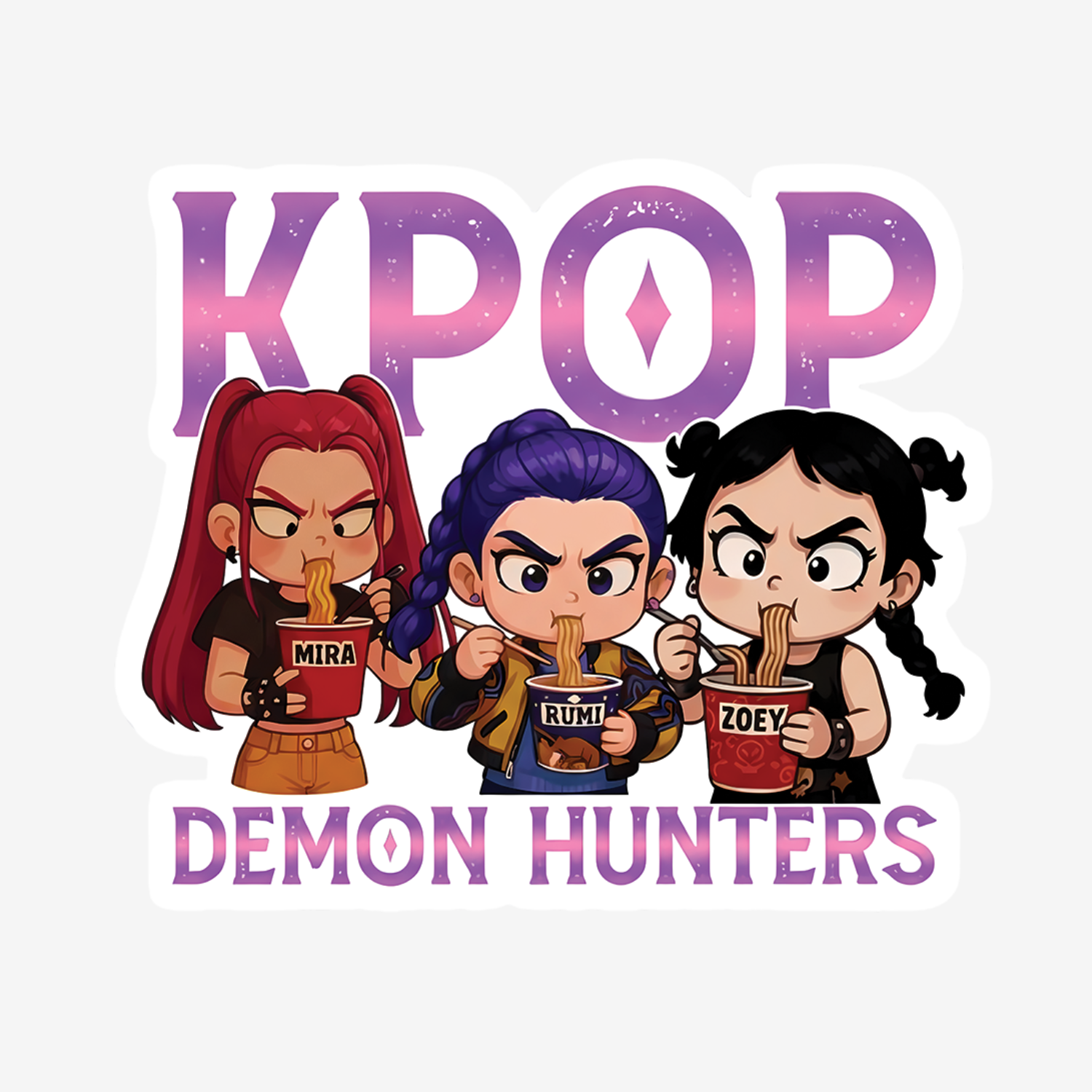 UV DTF Mini Stickers | Kpop