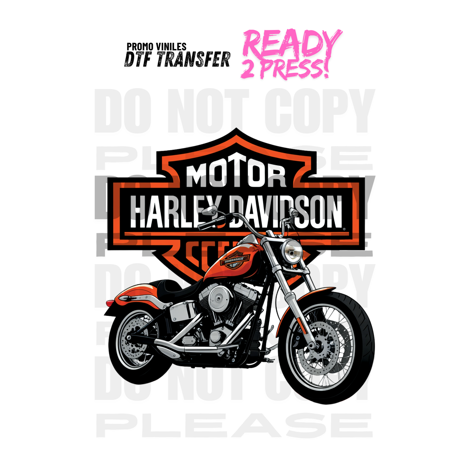 DTF Transfers | Harley