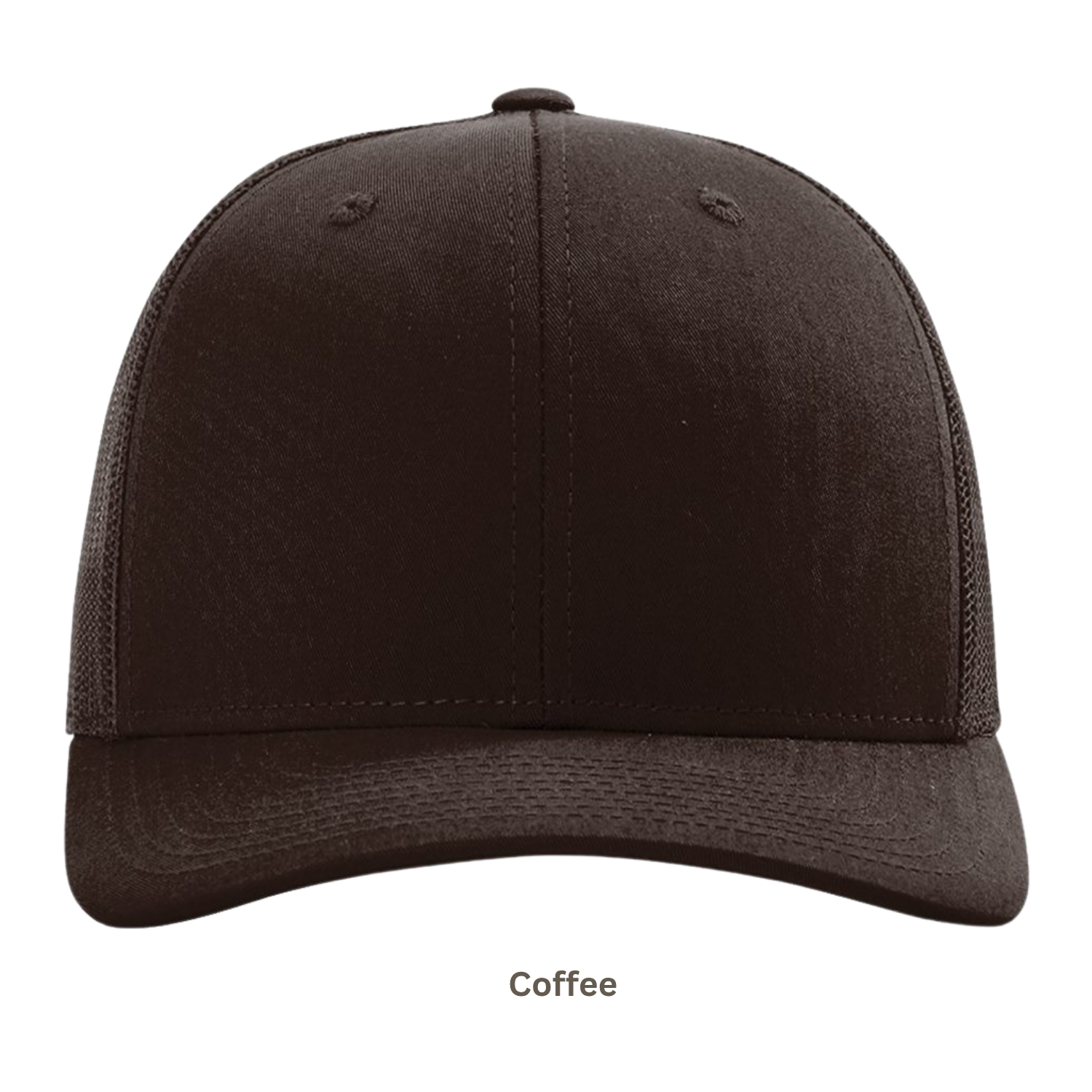 Richardson 112 | Adjustable Snapback Trucker Cap | Coffee