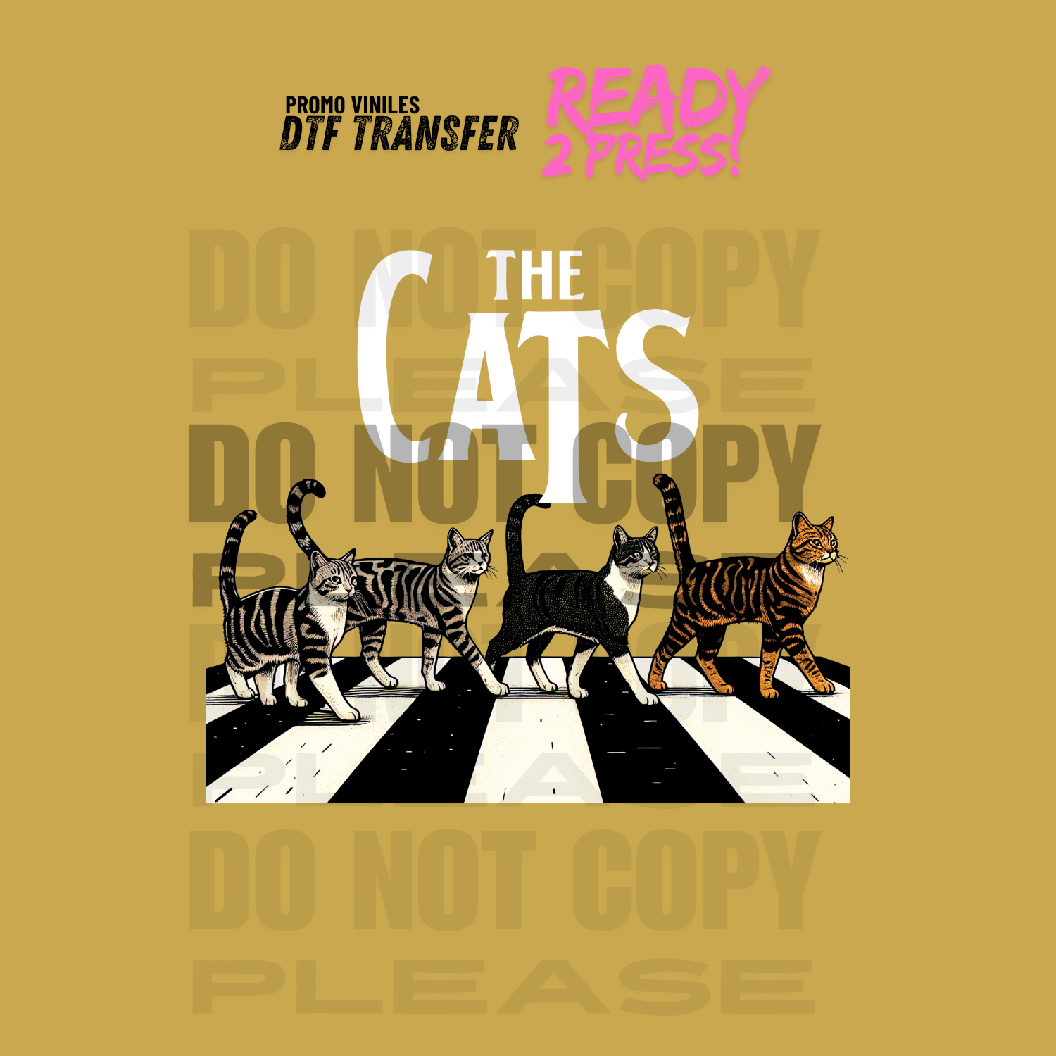 DTF Transfers | The Cats