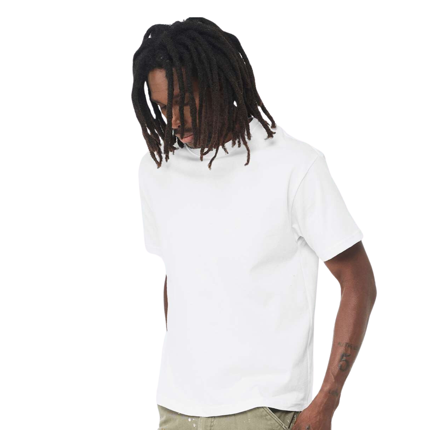 Bella Canvas - Bella Canvas 3010 Heavyweight Oversize Tee | White | 6 oz | UNISEX - Promo Viniles Panamá