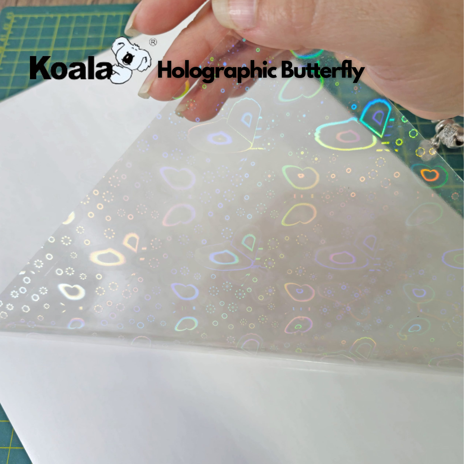 Koala | Laminado Holographic Butterfly| NO ES PARA IMPRIMIR