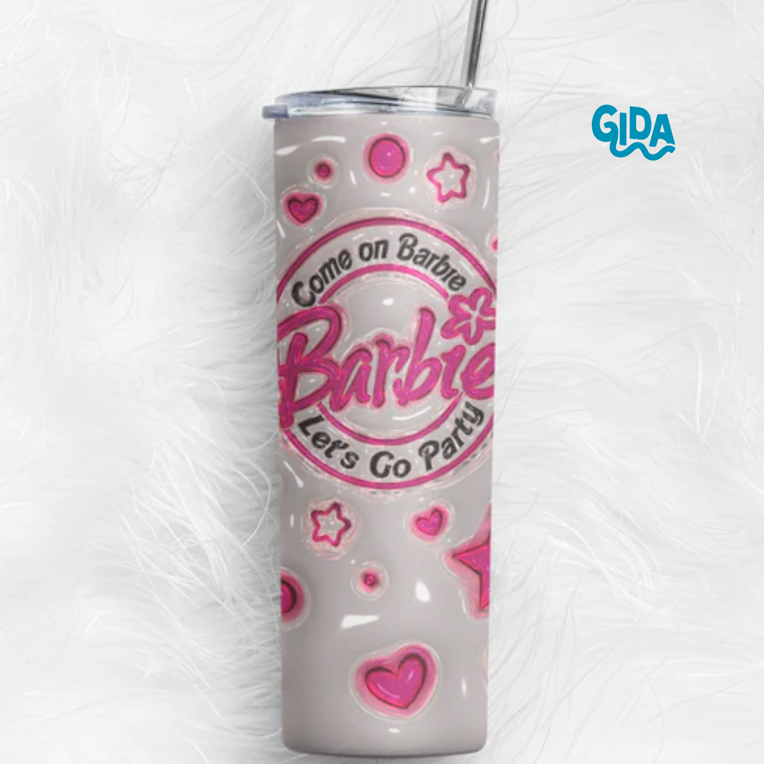 3D Wrap | Barbie Straight | 20 oz