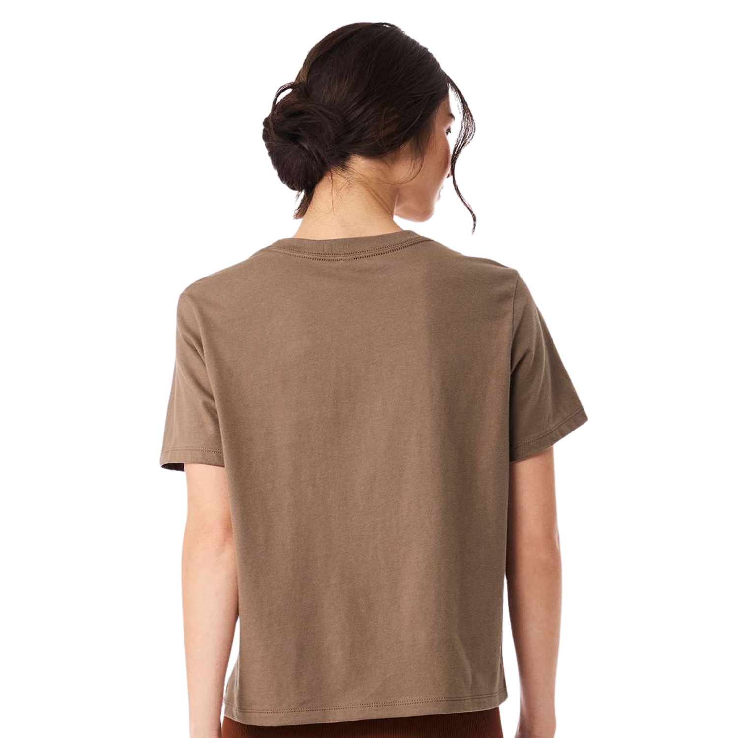 Bella Canvas 6110 Women Heavyweight Oversize Tee | Vintage Brown | 6oz