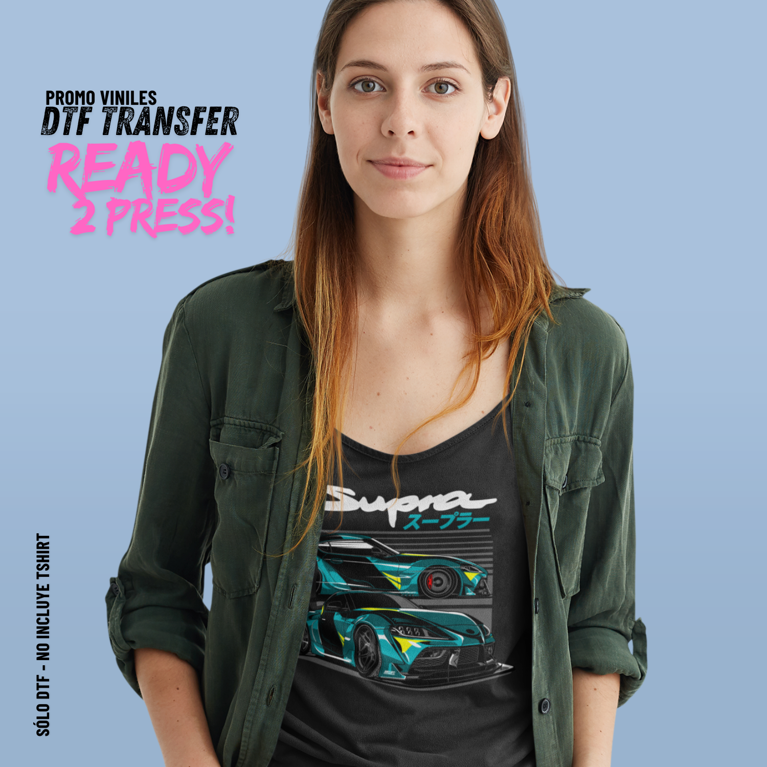 DTF Transfers | Supra Green