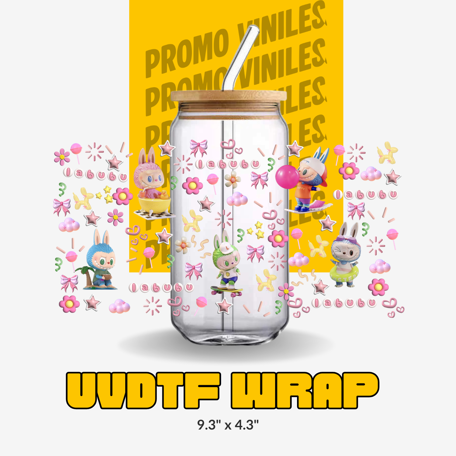 UV DTF Wrap | Bubu 3D