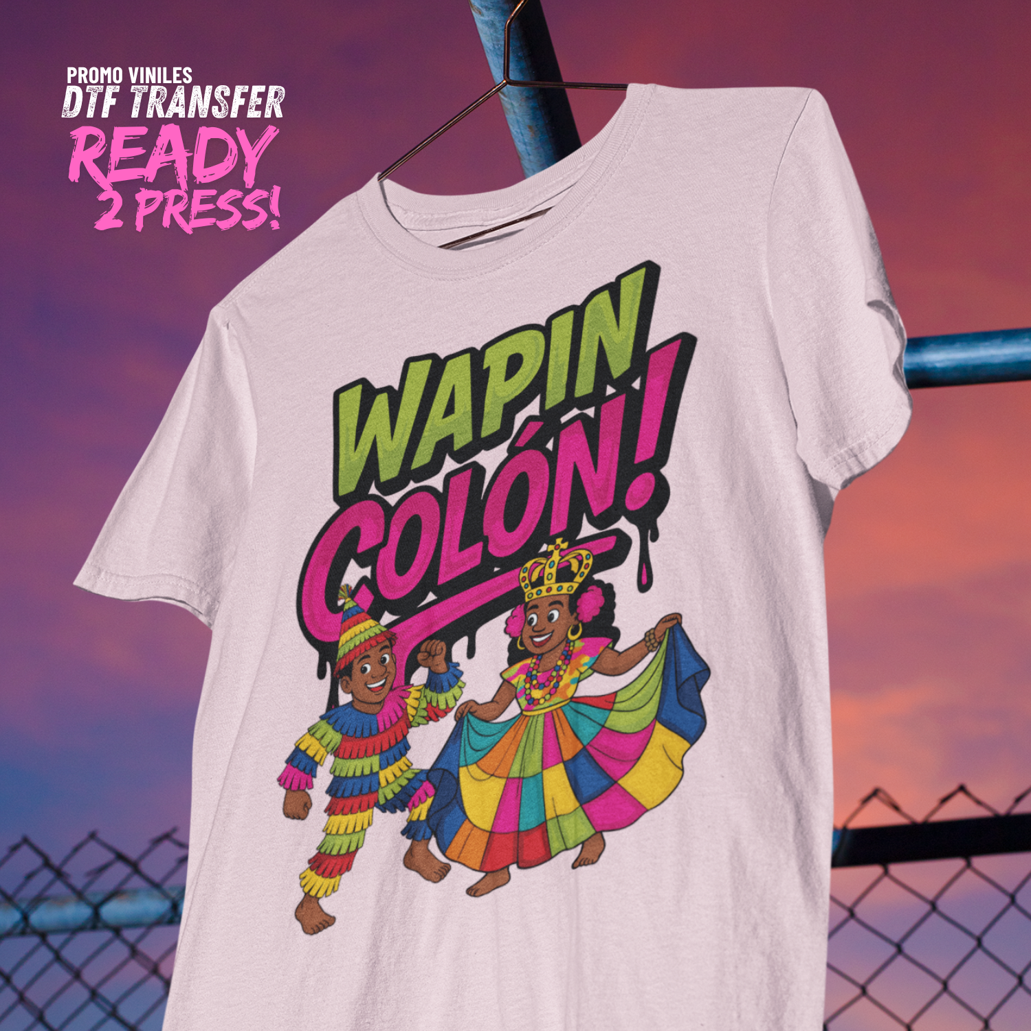 DTF Transfers | Wapin Colón!