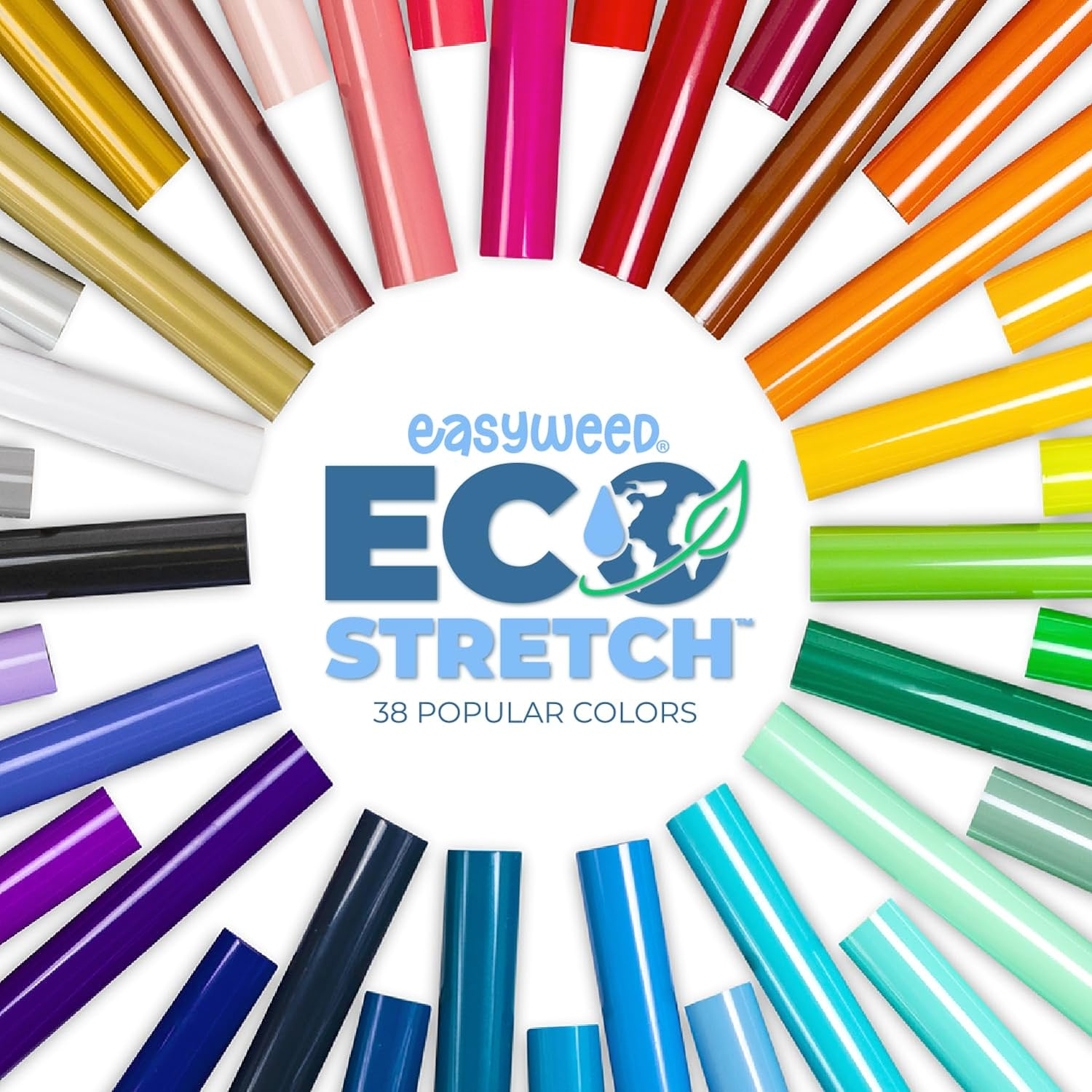 Siser Easyweed Eco Stretch® Vinil Textil Térmico | Blue Horizon | Ancho 12"