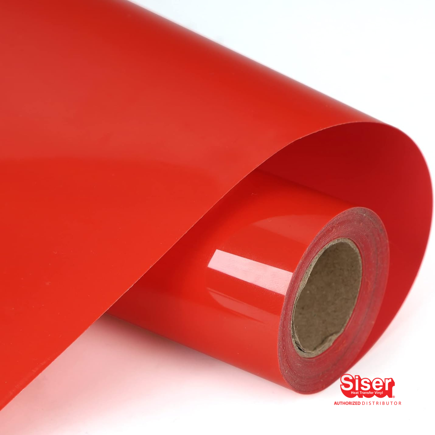 Siser Vernice Vinil Textil Térmico | Glossy Red | Ancho 12" (11.8)