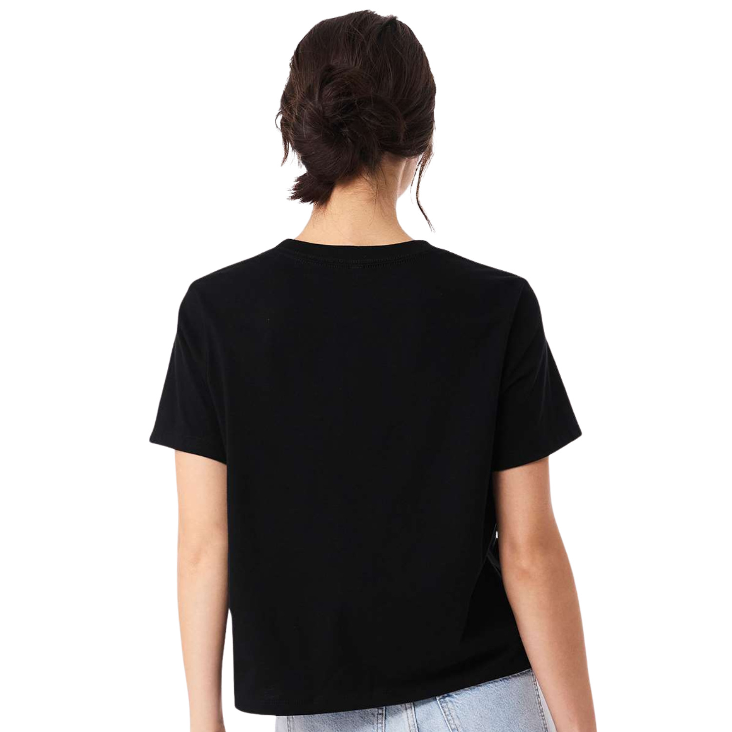 Bella Canvas 6110 Women Heavyweight Oversize Tee | Black | 6oz