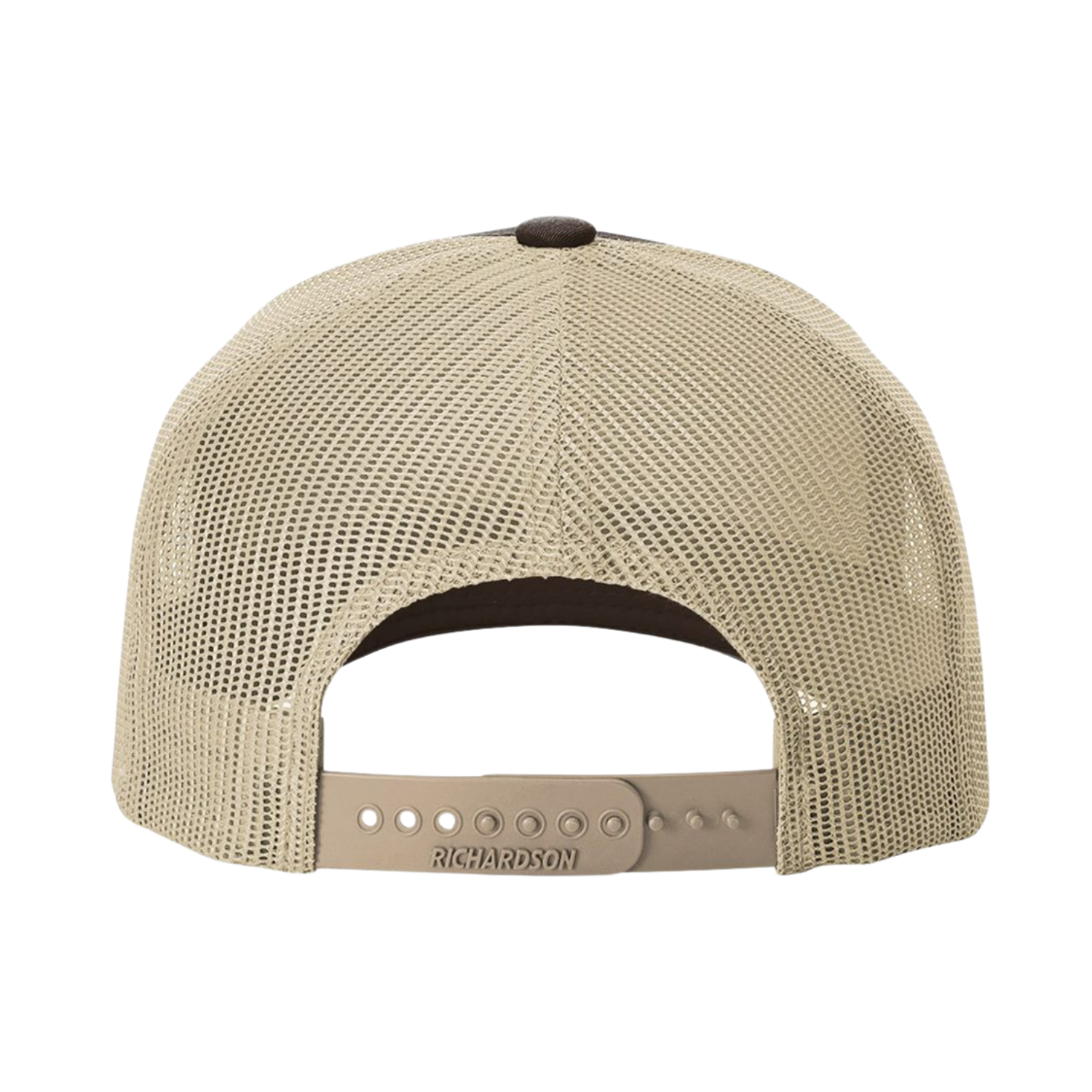 Richardson 112FPR | Five Panel Trucker with Rope Cap | Brown/ Khaki/ Khaki