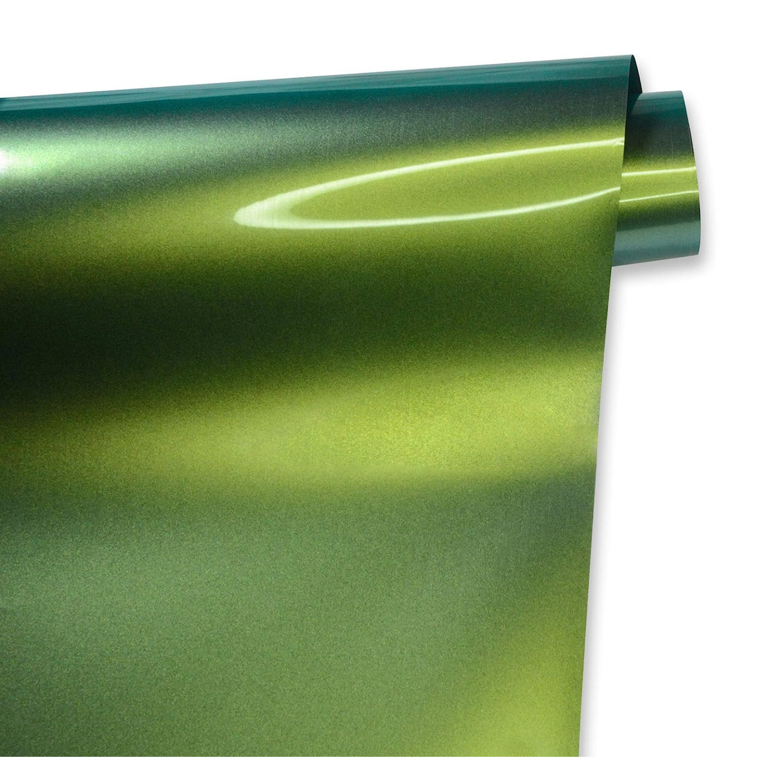 Teckwrap | Vinil Térmico | Gold Charm Green | Ancho 12"