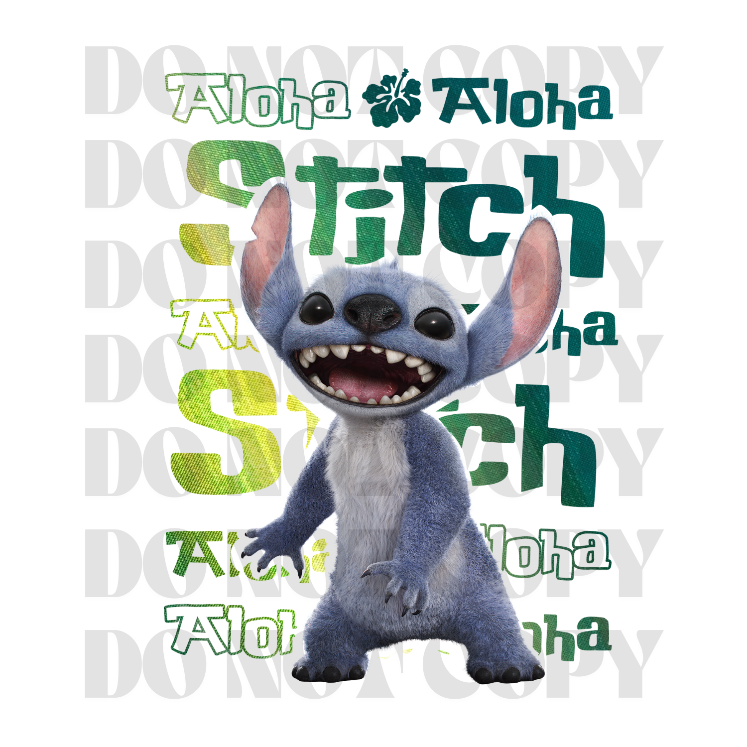 Hybrid DTF | Stitchy | Aurora Parakeet