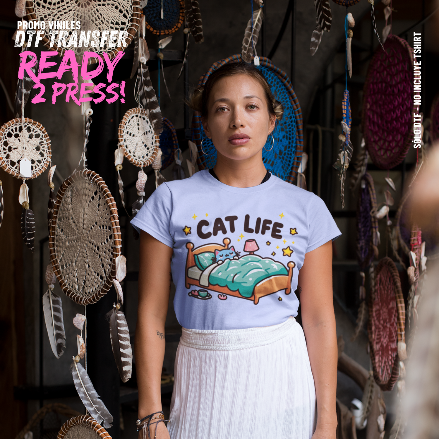 DTF Transfers | Cat Life