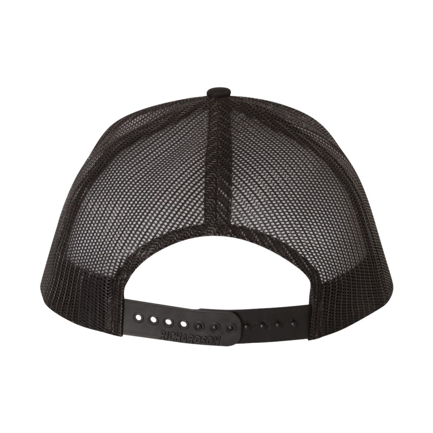 Richardson 112 | Adjustable Snapback Trucker Cap | White/ Black