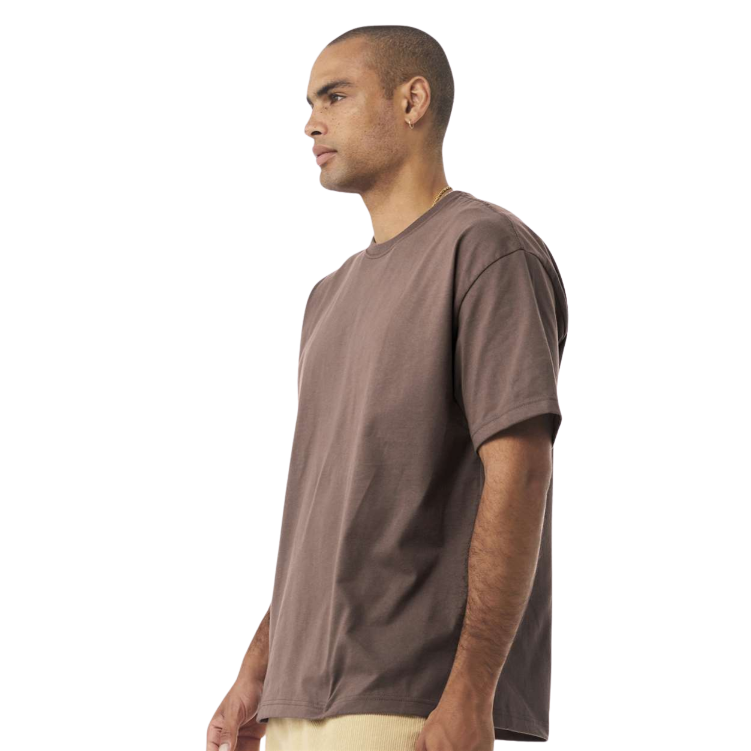 Bella Canvas 4610 Heavyweight Oversize Tee | Cocoa | 7.5 oz | UNISEX