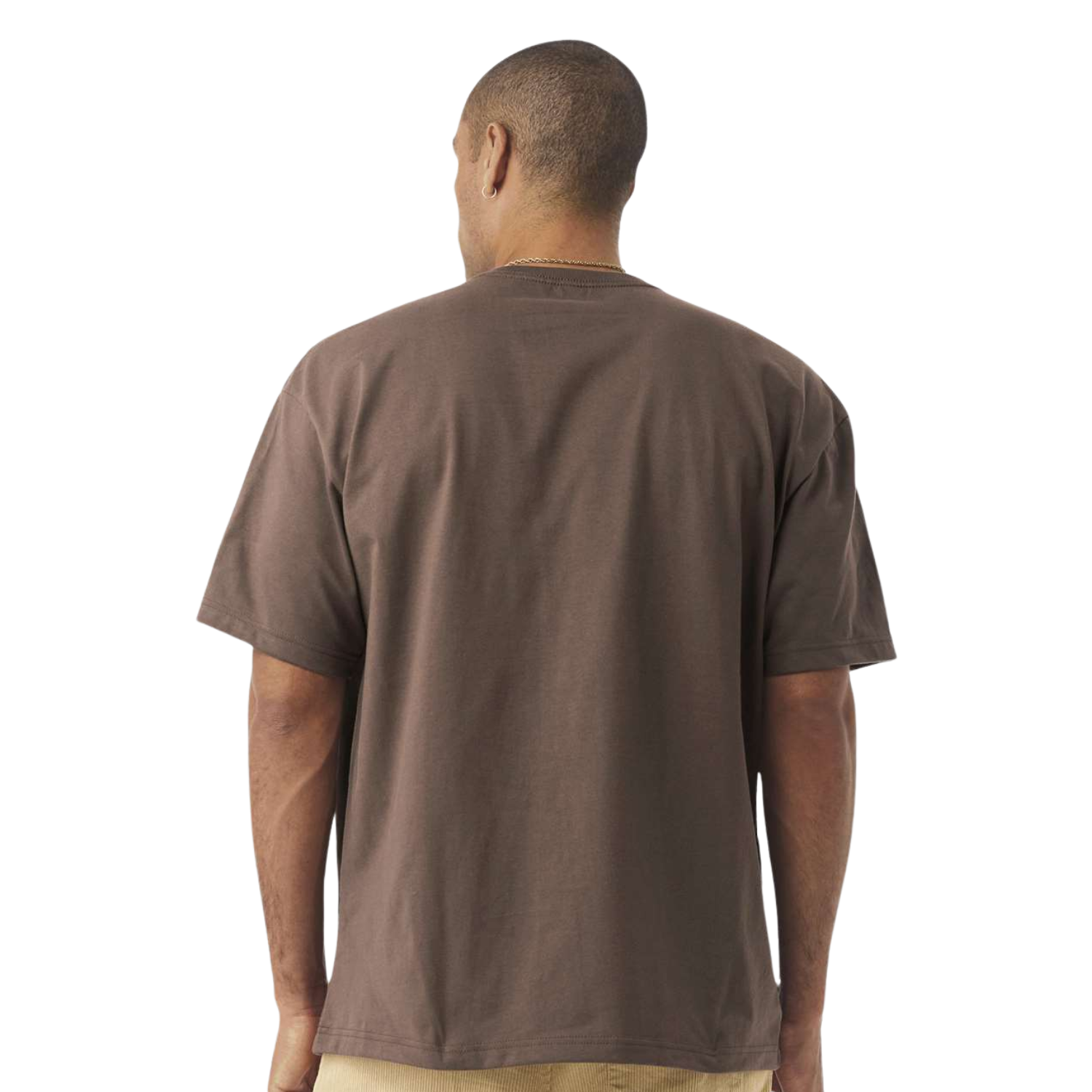 Bella Canvas 4610 Heavyweight Oversize Tee | Cocoa | 7.5 oz | UNISEX