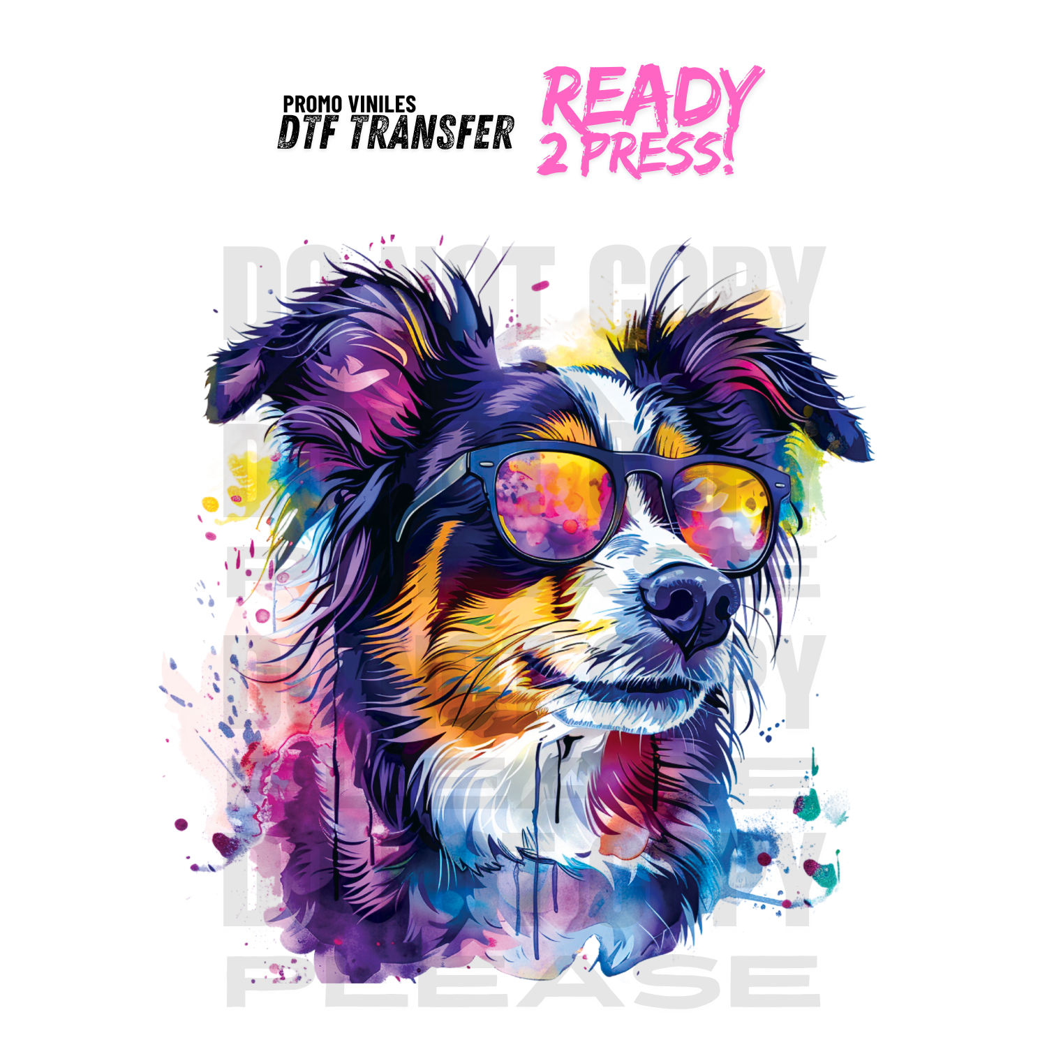 DTF Transfers | Doggy Splash 9