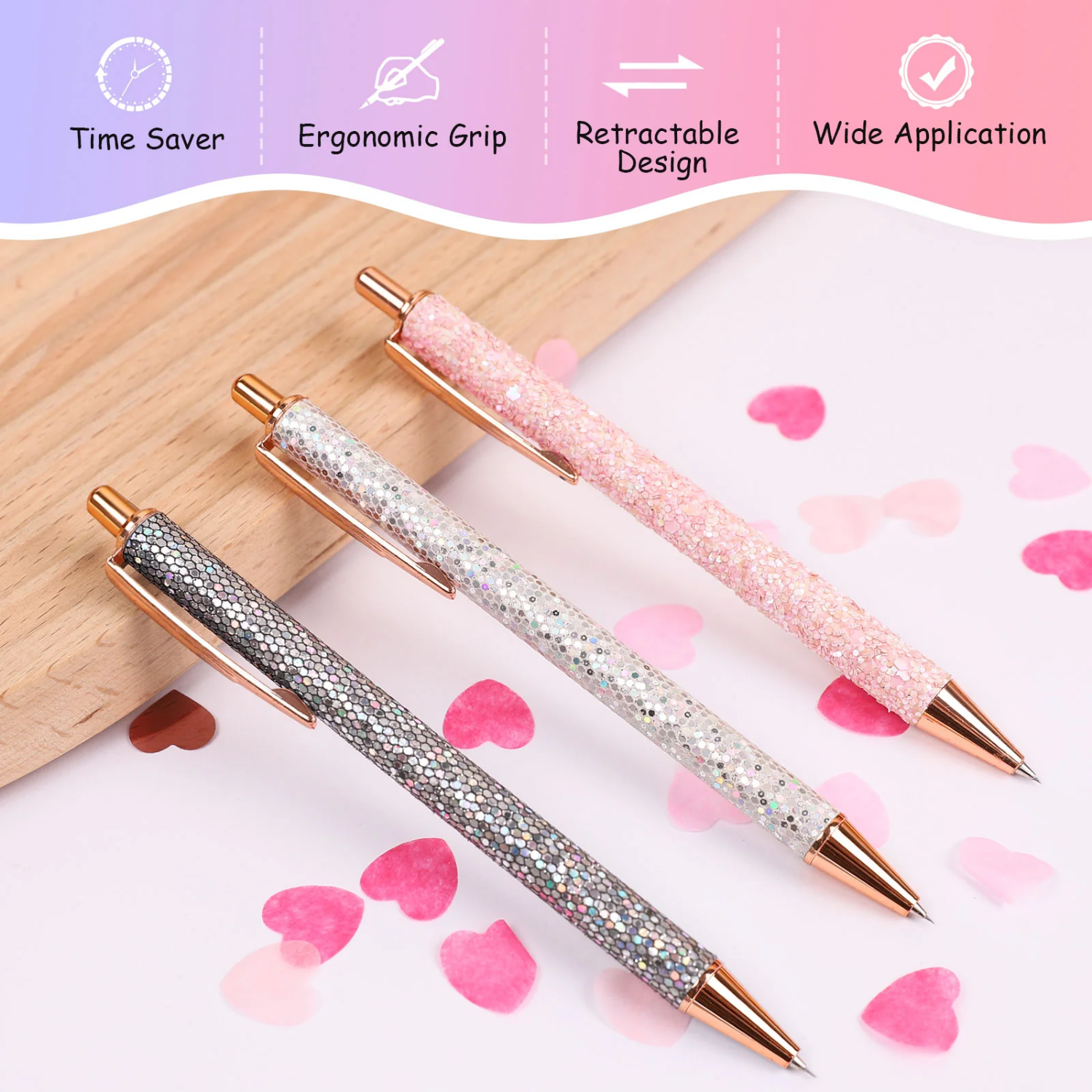 Weeding Pen | Glitter Sparkle White